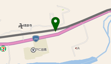 寝具の大島の地図画像