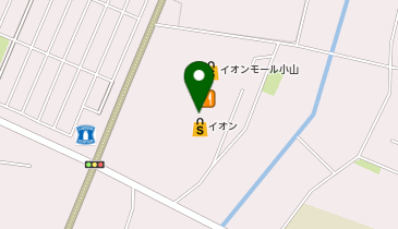 イオンフィットネススタジオ小山店の地図画像