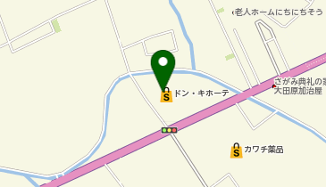 アクトスWILLGドン・キホーテ大田原店の地図画像