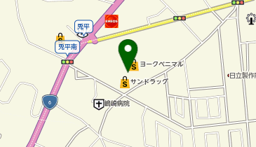 日立白洋舎 ヨークベニマル会瀬店の地図画像