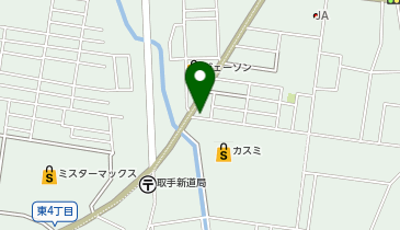 肉の吉田屋の地図画像