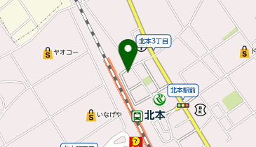 日本調剤北本東口薬局の地図画像