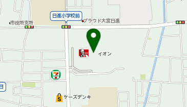 AULINO大宮店の地図画像