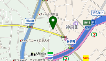 トヨタモビリティ東京株式会社 渋谷神泉店の地図画像