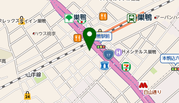 iCure鍼灸接骨院巣鴨の地図画像