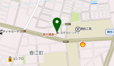 トヨタモビリティ東京株式会社一之江店の地図画像