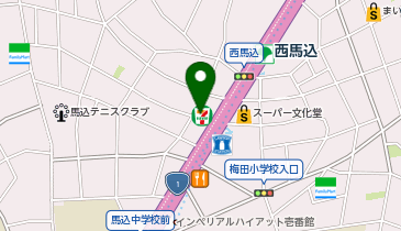 トライプラス西馬込校の地図画像