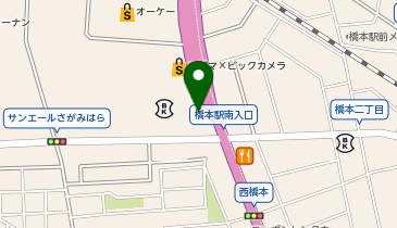 住友生命保険相互会社わかば橋本支部の地図画像