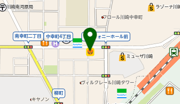 アフタースクールワイズ川崎の地図画像