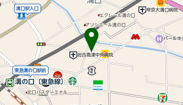 BeBEAUTYSTUDIO溝の口店の地図画像