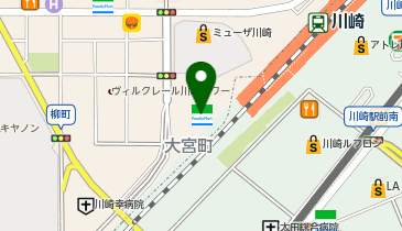 にじのき保育園かわさきの地図画像