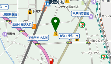 パティスリーシュシュクリエ武蔵小杉店の地図画像