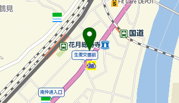 ピザハット鶴見店の地図画像