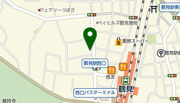ゼロスポ鍼灸・整骨院鶴見の地図画像