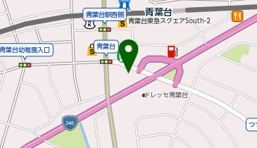 青葉台食堂Georgeの地図画像