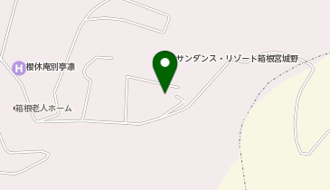 ベルクハウス箱根の地図画像