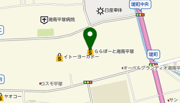 Lovetoxicららぽーと平塚店の地図画像