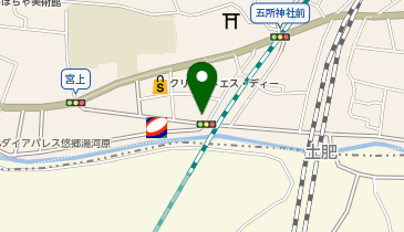 創作割烹秋山の地図画像