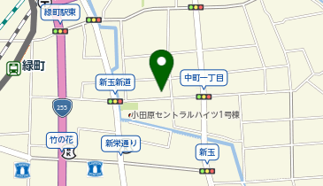 はなまるキッチンの地図画像