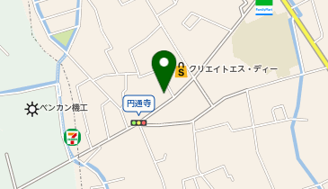 奥田製パンの地図画像