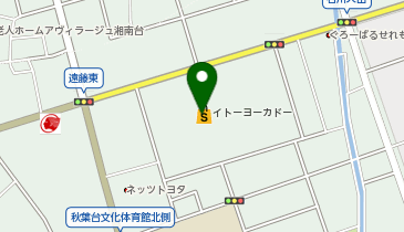 売るナビイトーヨーカ堂湘南台店の地図画像