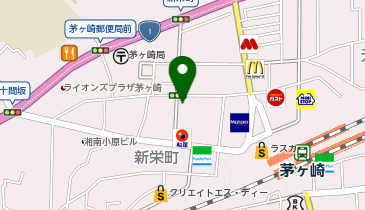 COCO茅ヶ崎店の地図画像