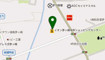 ネパール・インド料理ハッピーイオン茅ヶ崎中央店の地図画像