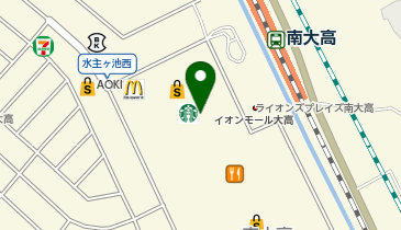 柿安 グリルカキヤスイオンモール大高店の地図画像