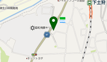 麺匠萩原の地図画像