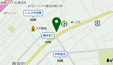 放課後等デイサービスにじいろLABOの地図画像