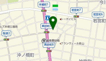 柳ケ瀬アンツの地図画像