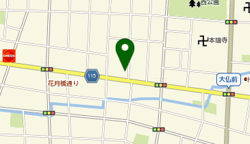 花月アルプ薬局の地図画像