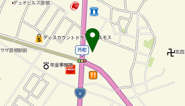 スリークロス滋賀店の地図画像