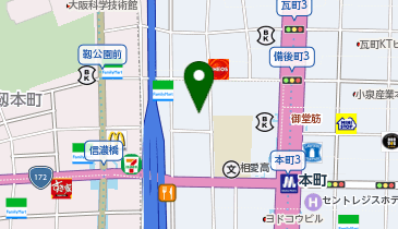 ファイナンシャルアライアンス株式会社大阪支店の地図画像