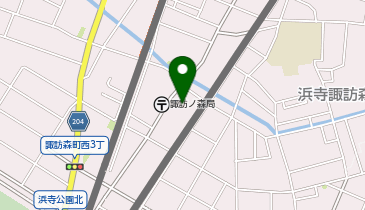 カレー&コーヒーオリンピアの地図画像