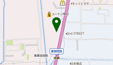 クールレーシング大阪の地図画像