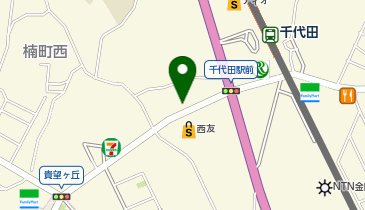 ヘアーサロンベスト大阪千代田店の地図画像