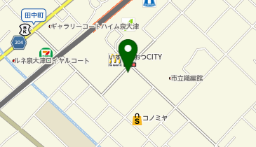 アベリア薬局の地図画像