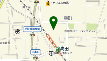 ワークサロン大和高田ハローワークの地図画像