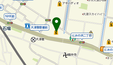 ドンクエディテ大津テラス店の地図画像