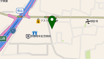 フラワー薬局佐山店の地図画像