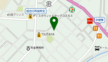 クローバーの地図画像