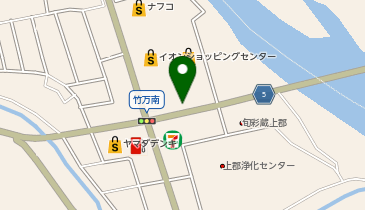 クリーニングブーケMV上郡南店の地図画像