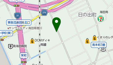 焼肉てっちゃん海田店の地図画像