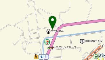 W-FIT24浜田店の地図画像