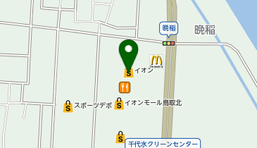 ひごペットフレンドリーイオンモール鳥取北店の地図画像