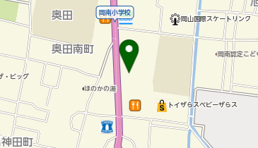 マライカ・バザール岡山店の地図画像