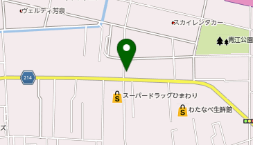 株式会社おかやま白洗舎 アム泉田店の地図画像