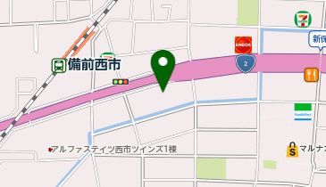 APORITO岡山の地図画像