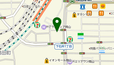 日産証券株式会社岡山支店の地図画像